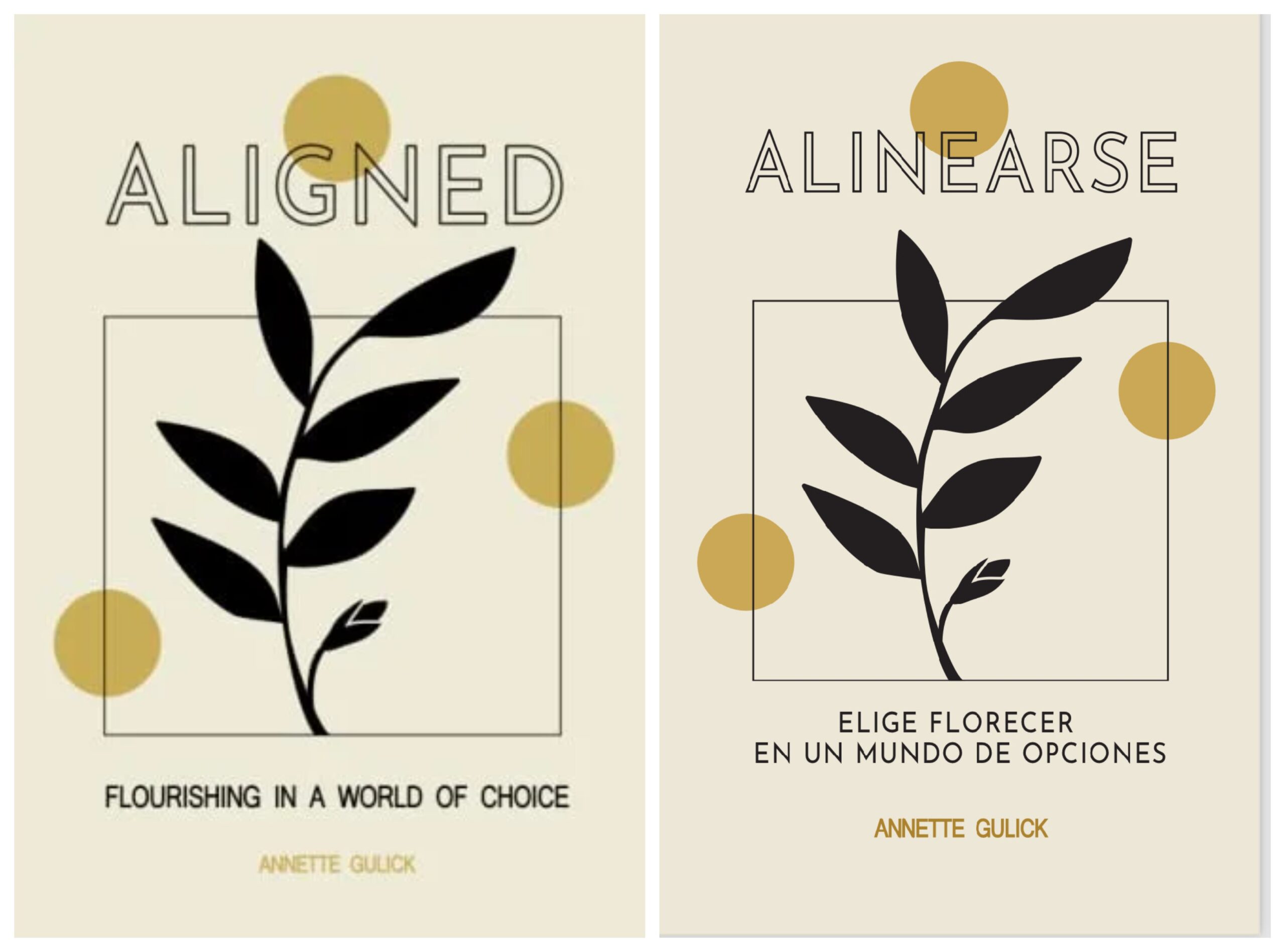 el libro ALINEARSE/ ALIGNED book